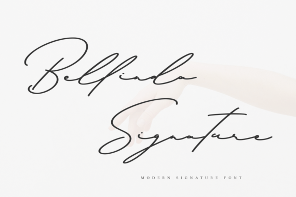 Bellinda Signature: The Elegant Script for Premium Branding