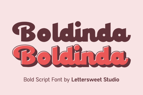 Boldinda: The Bold Script Font for Impactful Design