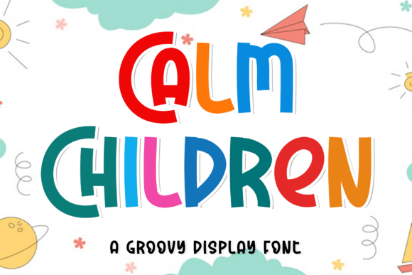 Calm Children: A Modern Script Font for Elegant Design