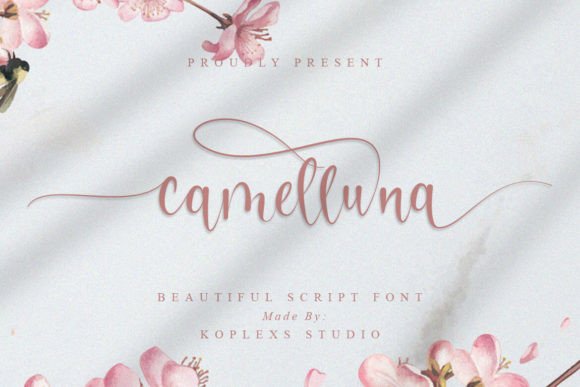 Camelluna: Elevate Your Design with Elegant Script