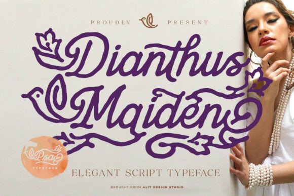 Dianthus Maiden: A Typeface for Elegant Design