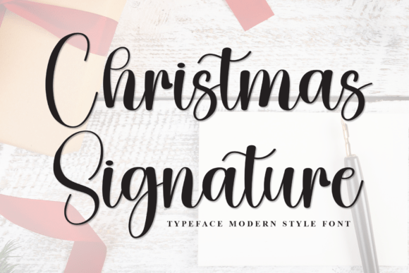 Elevate Holiday Design with Christmas Signature