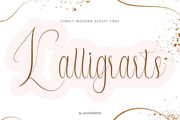 Kalligrarts: The Script Font for Modern Elegance