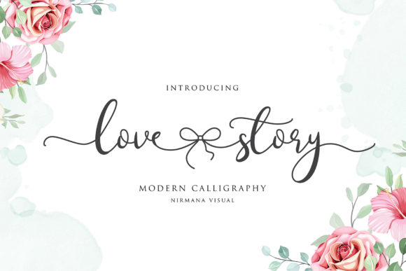 Lovestory: Elevating Visual Design with Romantic Script Typography