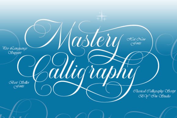Mastery Calligraphy: Elevating Modern Design with Elegant Typography