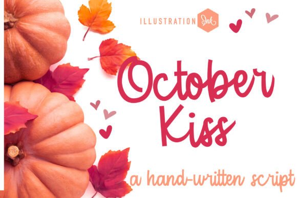 October Kiss: A Hand-Crafted Font for Authentic Design