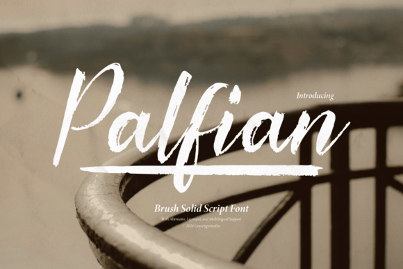 Palfian: The Expressive Brush Script for Authentic Branding