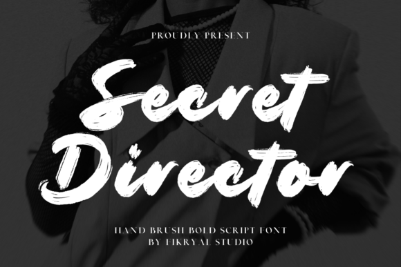 Secret Director: The Bold Script Font for Intriguing Design
