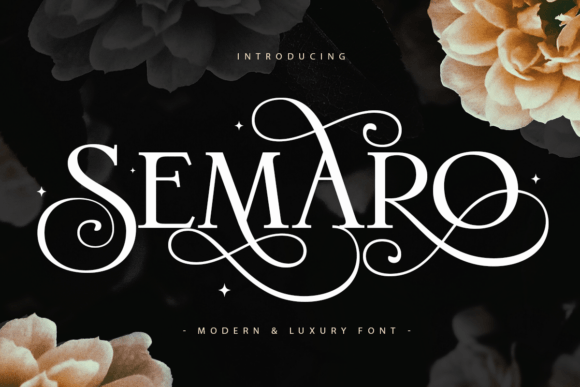 Semaro: Elevate Your Creative Projects with This Organic Script Font