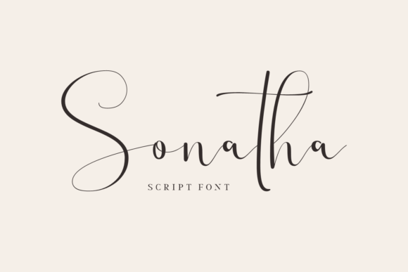 Sonatha: The Script Font for Elegant Branding