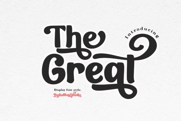 The Great Font: A Vintage Script for Modern Design