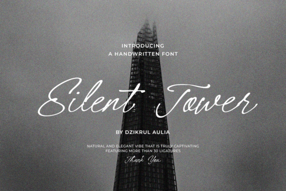 The Silent Tower Font: A Tool for Elegant Visual Communication